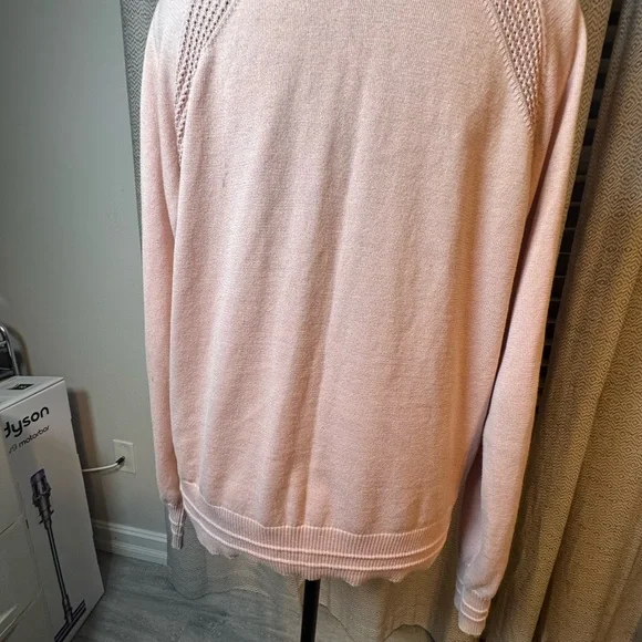 Athleta Light Pink Knit Top - Picture 5 of 6